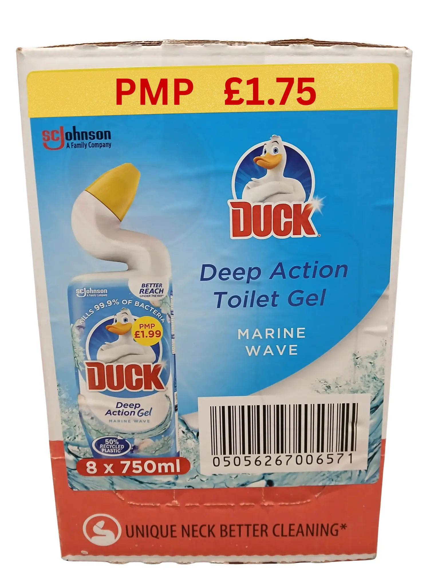 Duck Toilet Deep Action Gel Pine PM £1.75