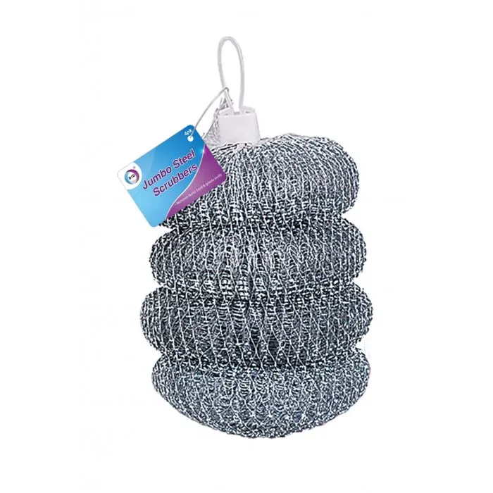 Jumbo steel scrubbers
