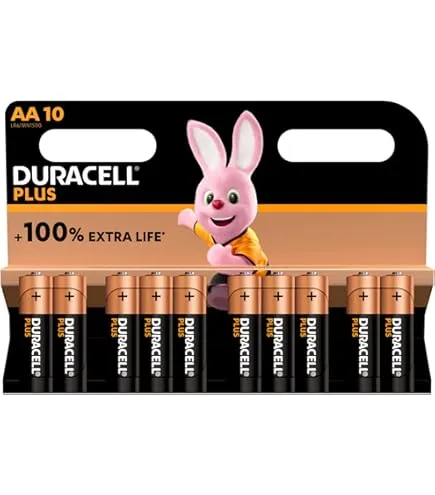 Duracell Plus Powder 1300 D Size b2 10pk