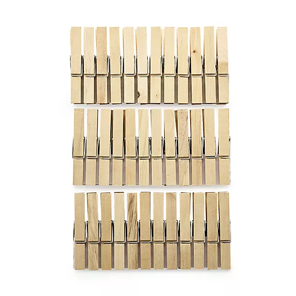 Ls Wooden Clothes Pegs PM £1.79