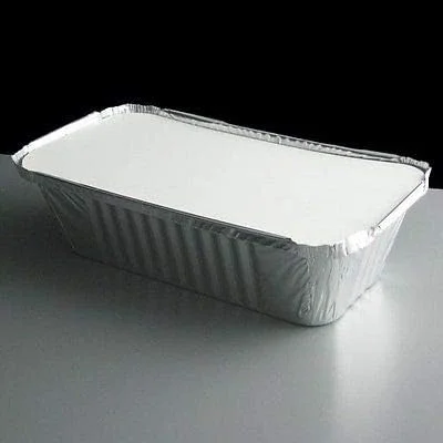 [74108] Dina plastic foil container with lids 6a