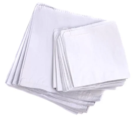 [86449] White paper bags 5x5