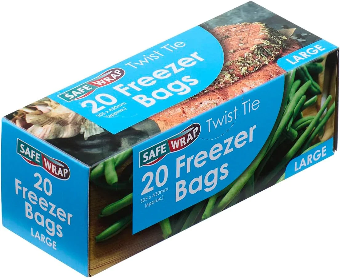 Safewrap 20 large freezer bags 413