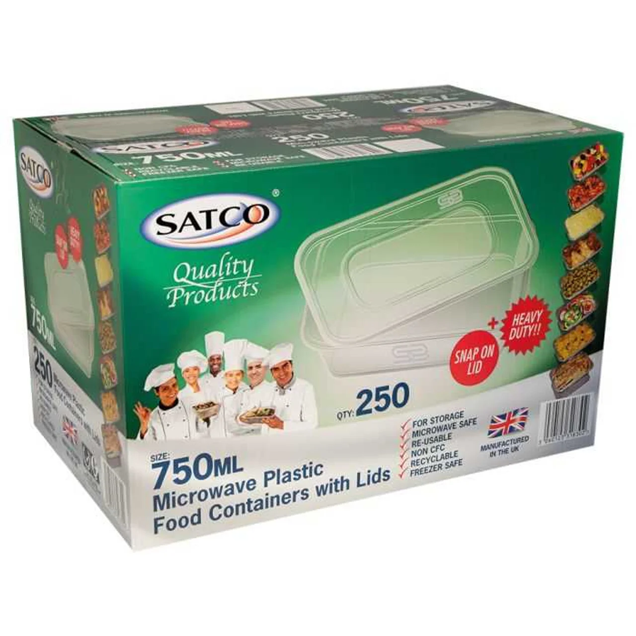 [53046] Satco Plastic Containers&lids