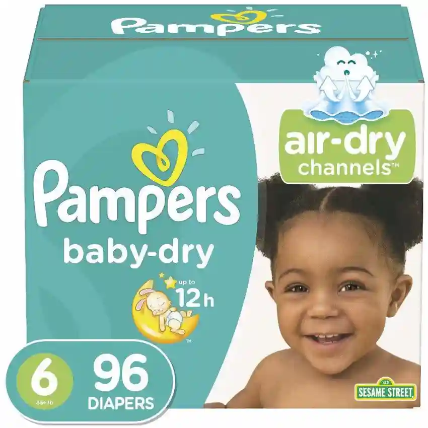 Pampers baby dry taped size 6 pm£6.49