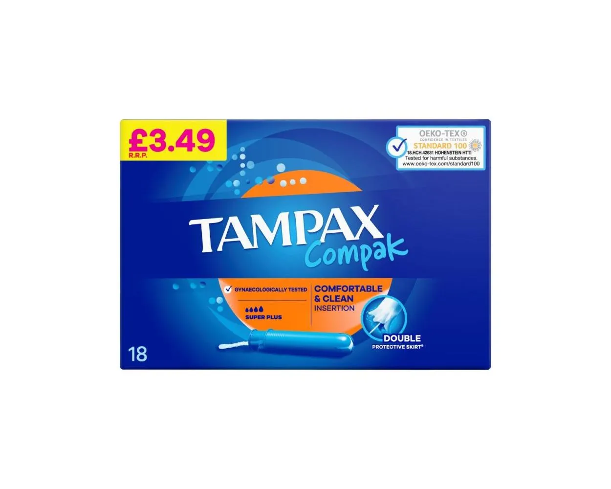 Tampax Compak Super Plus PM £3.49