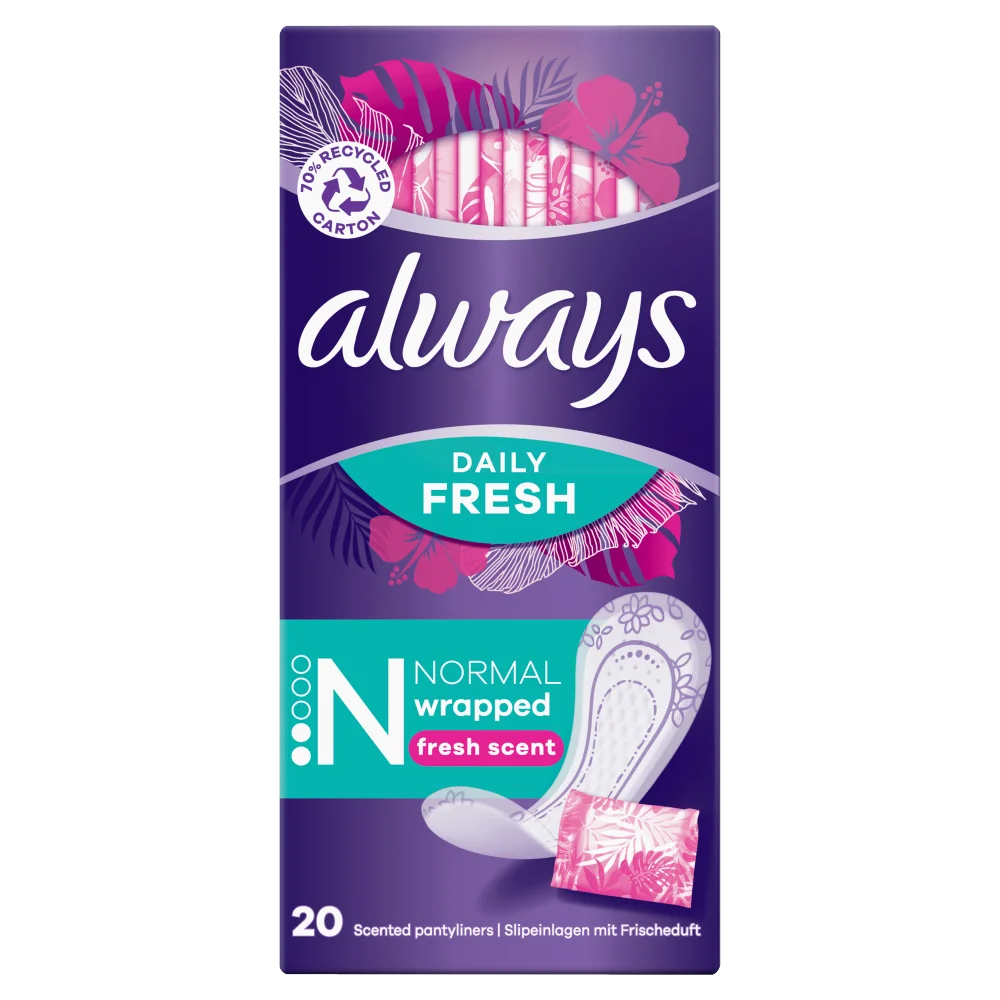 Always liner f&w fresh