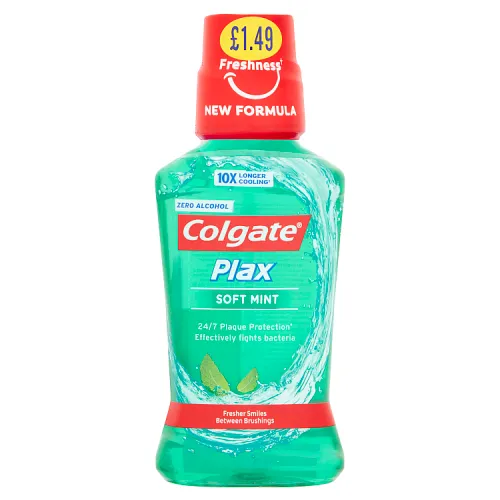 Colgate Mouth Wash Plax Soft Mint PM £1.49