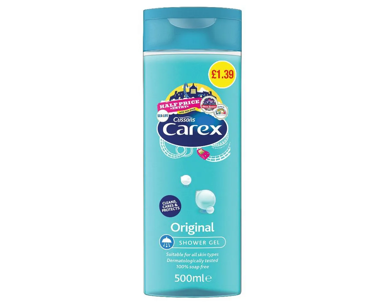 Carex shower gel original pm£1.39