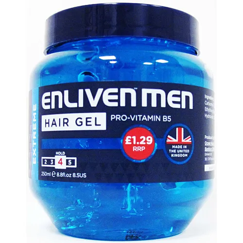 Enliven hair gel blue £1.29