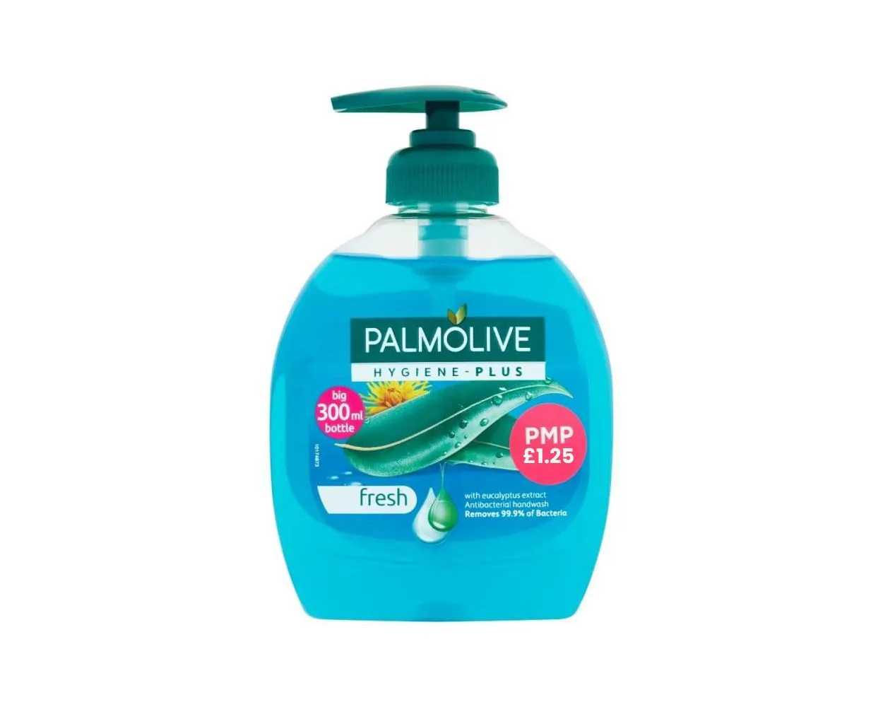 Palmolive h/wash anti bact pm£1.25