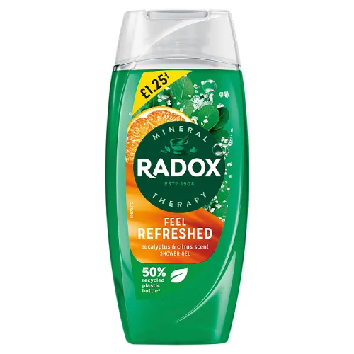 Radox S/gel Feel Refreshed PM £1.25