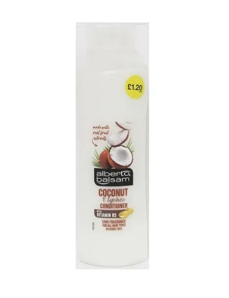 Alberto Balsam 350ml Cond Coconut PM £1.20