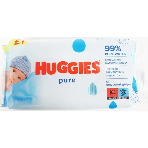 Huggies Pure Baby Wipes PM £1.0