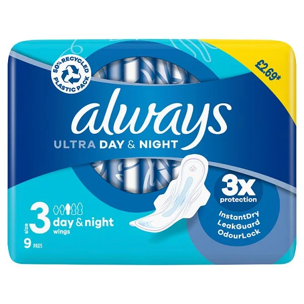 Always ultra day & night pmp£2.69
