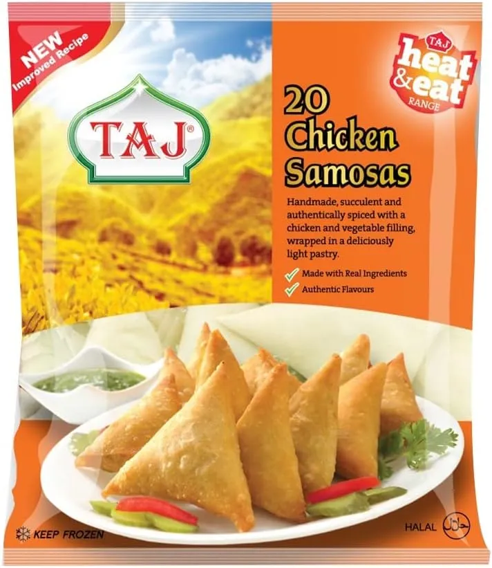 Taj catering chicken samosa