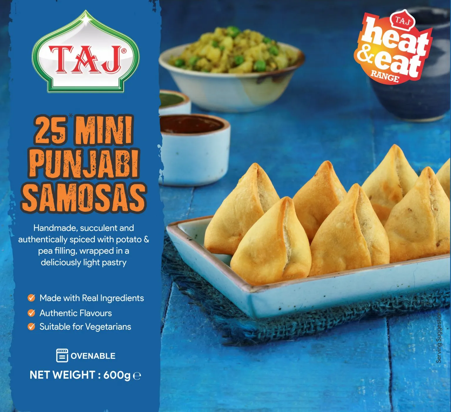 Taj Mini Punjabi Samosa 25s