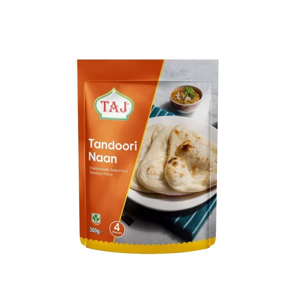 Taj tandoori naan 4pc