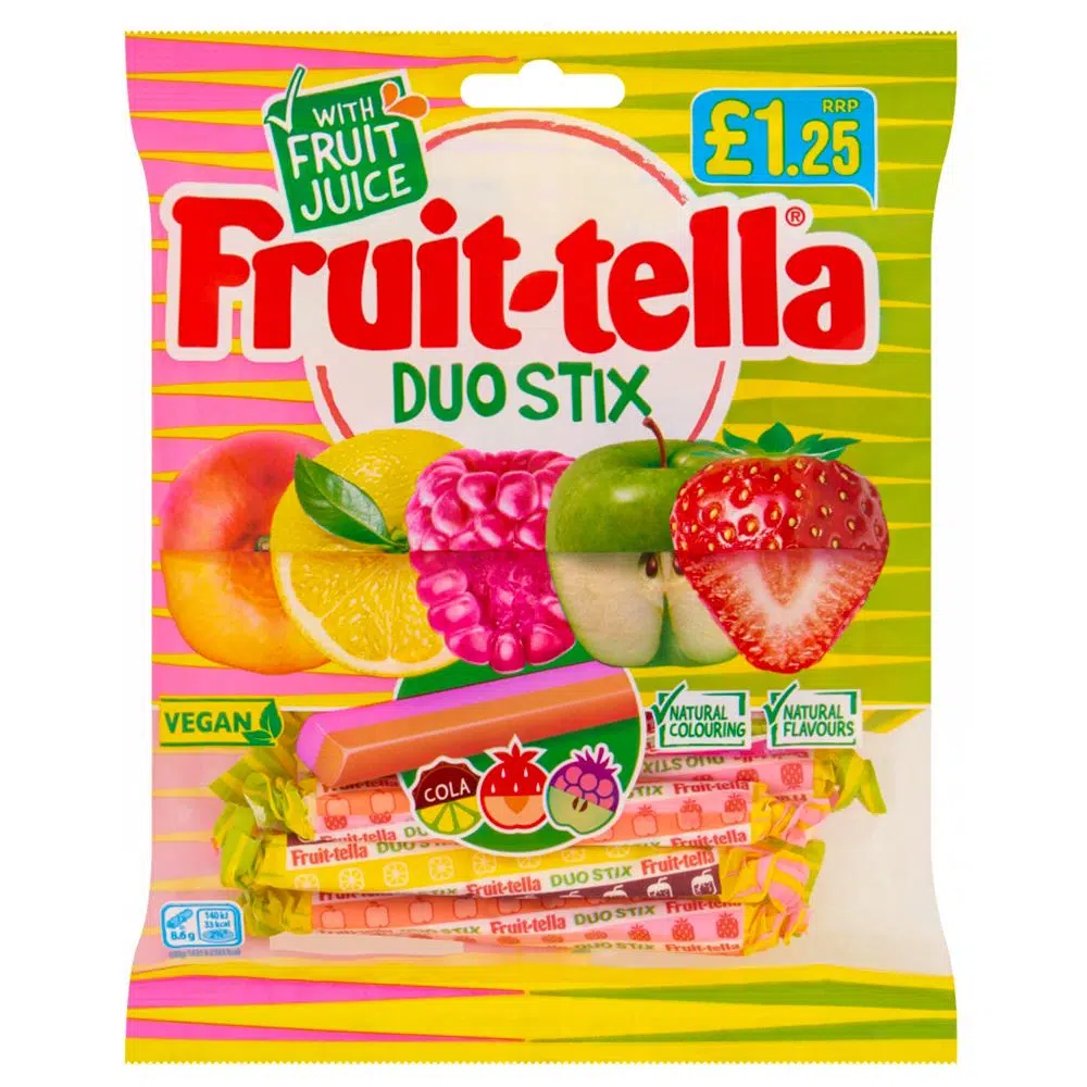 [900698/12] FRUITTELLA DUO STIX PMP£1.25