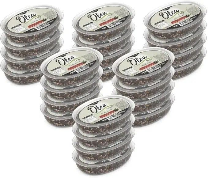 OLEA BLACK OLIVES IN SAUCE