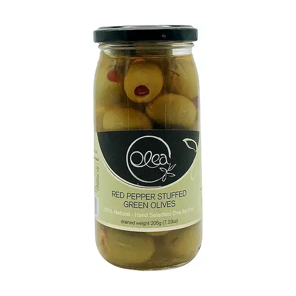 OLEA STUFFED GREEN OLIVES