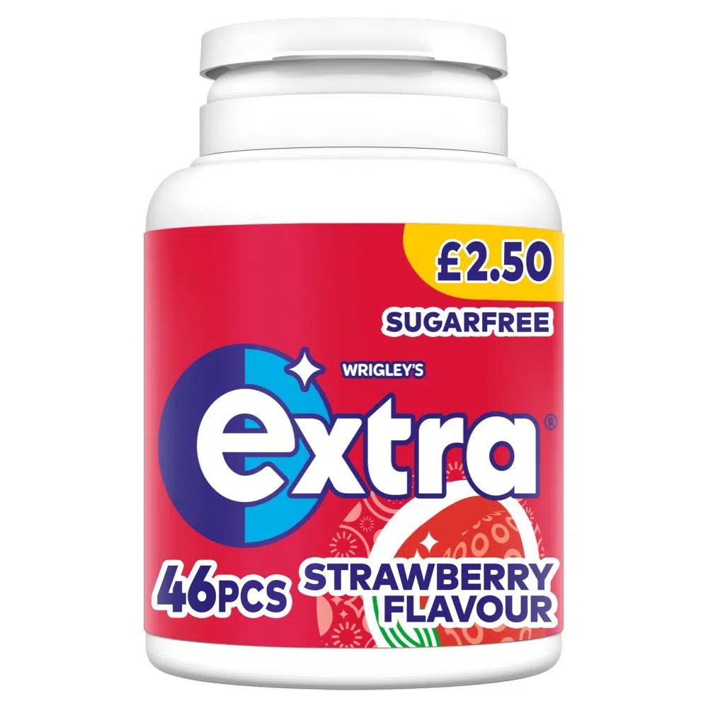 [903494/6] WRIGLEY EXTRA STRWBERRY BOTTLE PM £2.50