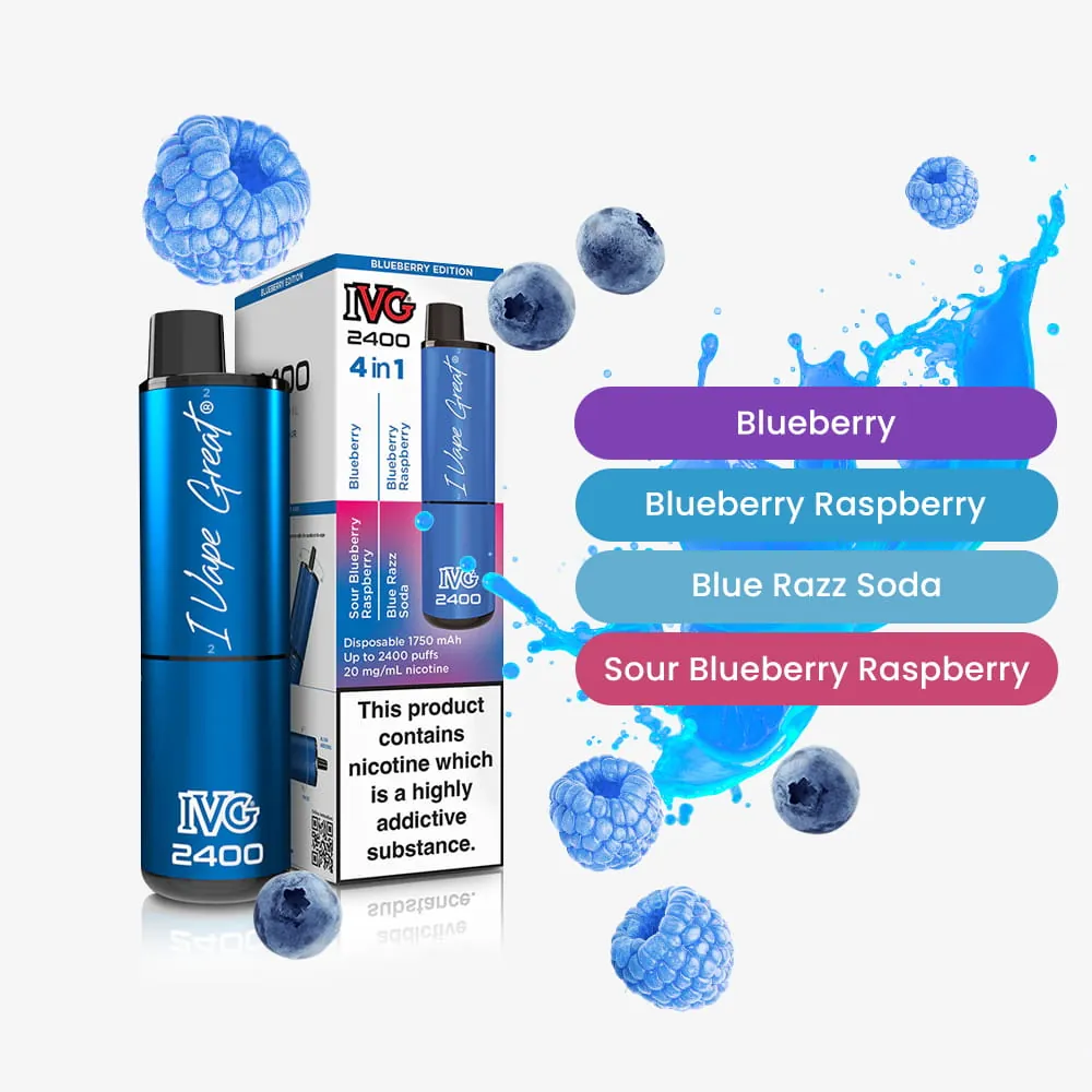 [905161/5] IVG 2400 BLUEBERRY EDITION KIT