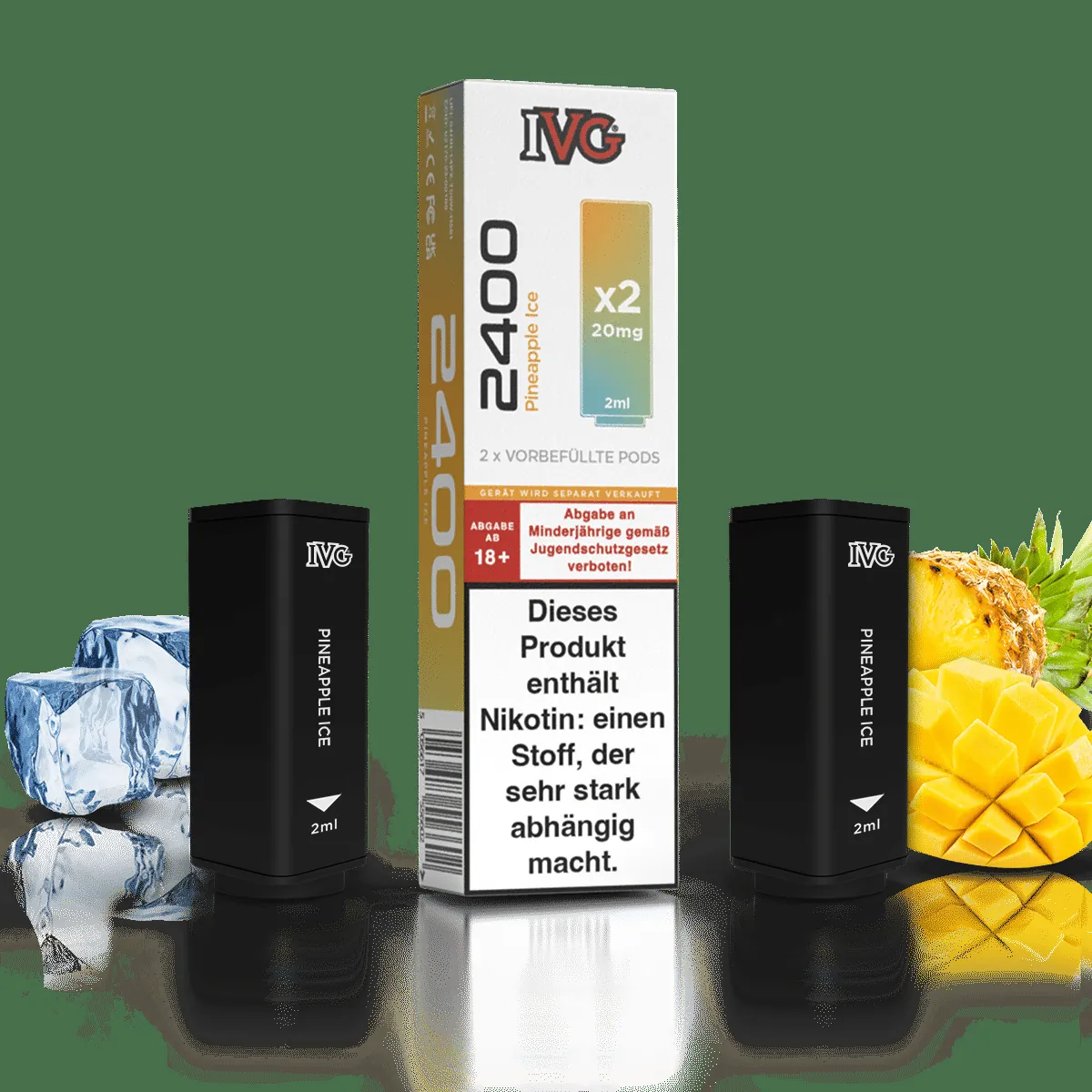 [905199/5] IVG 2400 PINEAPPLE ICE KIT