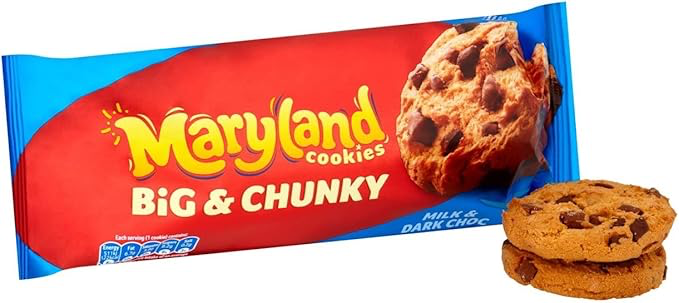 [905696/12] MARYLAND BIG&CHUNKY MILK&DARK COOKIE PM£1.59
