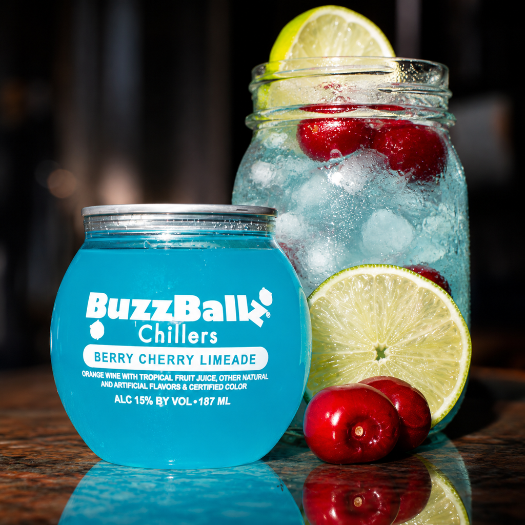 [905745/12] BUZZ BALLS BERRY CHERRY LIMEADE COCKTAIL