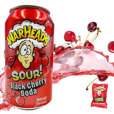 [905755/12] WARHEADS SOUR BLACK CHERRY SODA