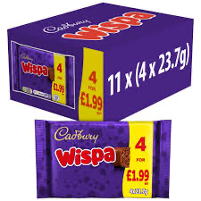[905804/11] CADBURY WISPA MULTIPACK PMP £1.99