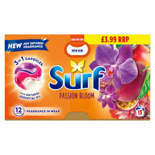 [905816/4] SURF CAPSULES PASSION BLOSSOM PMP£3.99