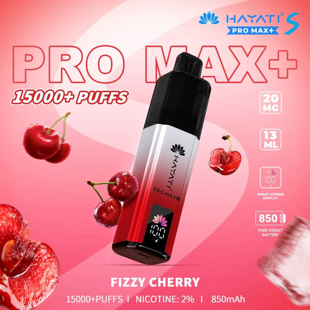 [905898/5] HAYATI PRO MAX+ 6000+ FIZZY CHERRY KIT