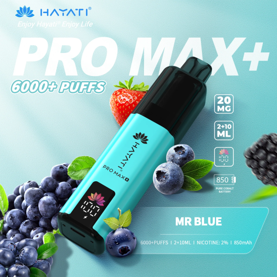 [905901/5] HAYATI PRO MAX+ 6000+ MR BLUE KIT