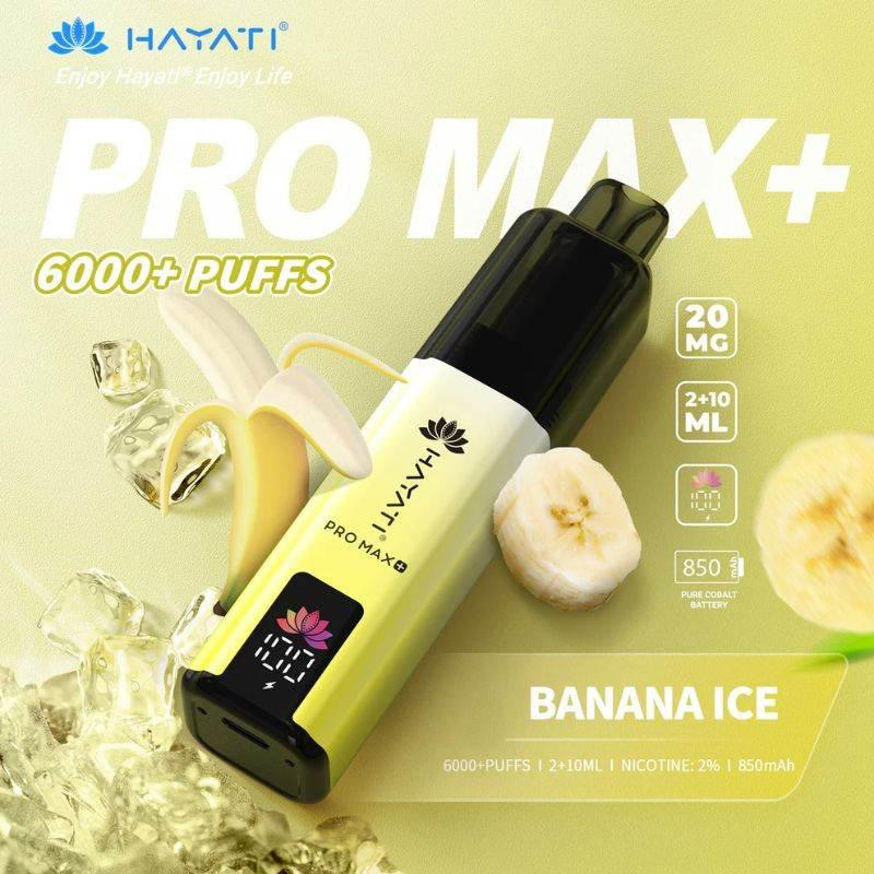 [905903/5] HAYATI PRO MAX+ 6000+ BANANA ICE KIT