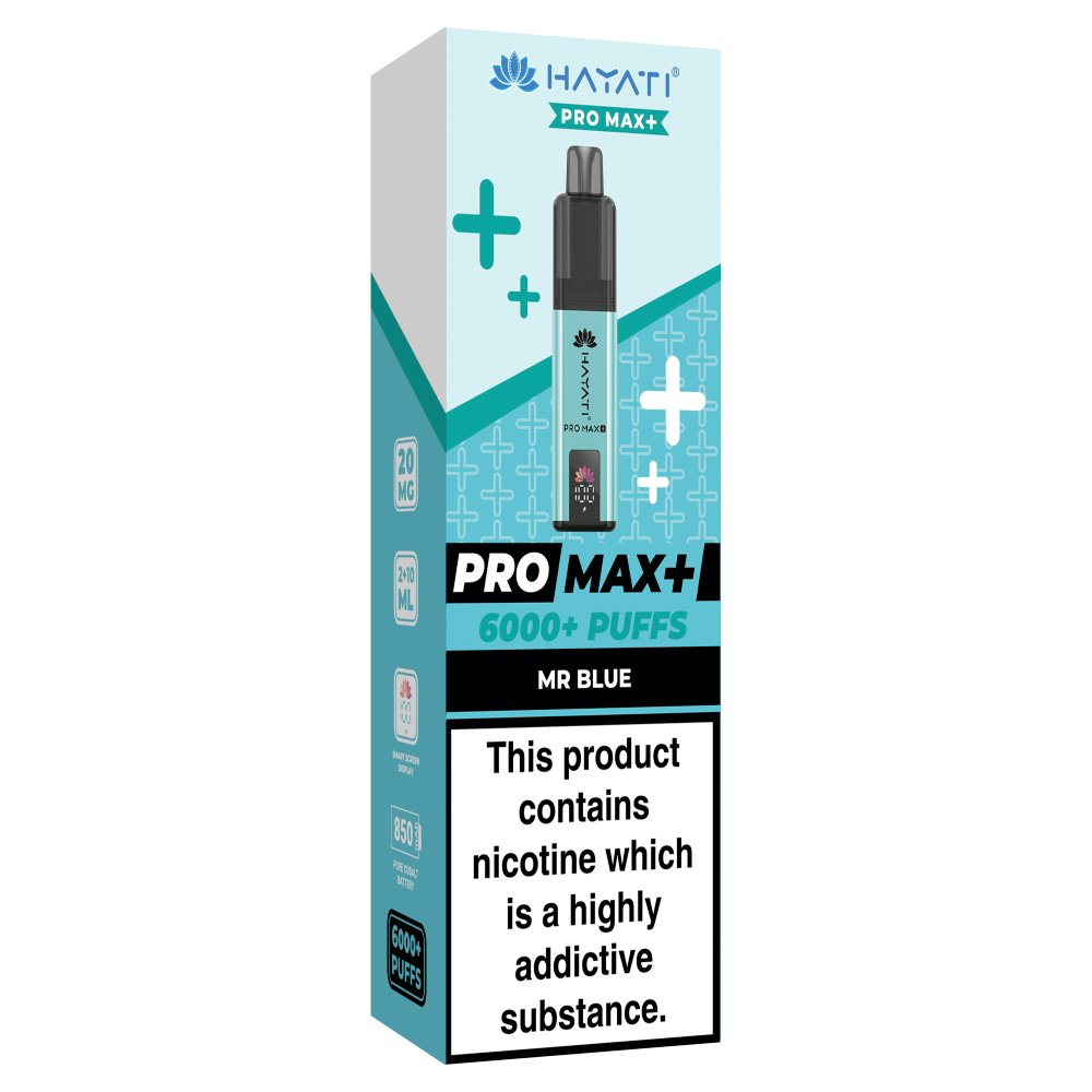 [905912/5] HAYATI PRO MAX+ 6000+ MR BLUE PODS