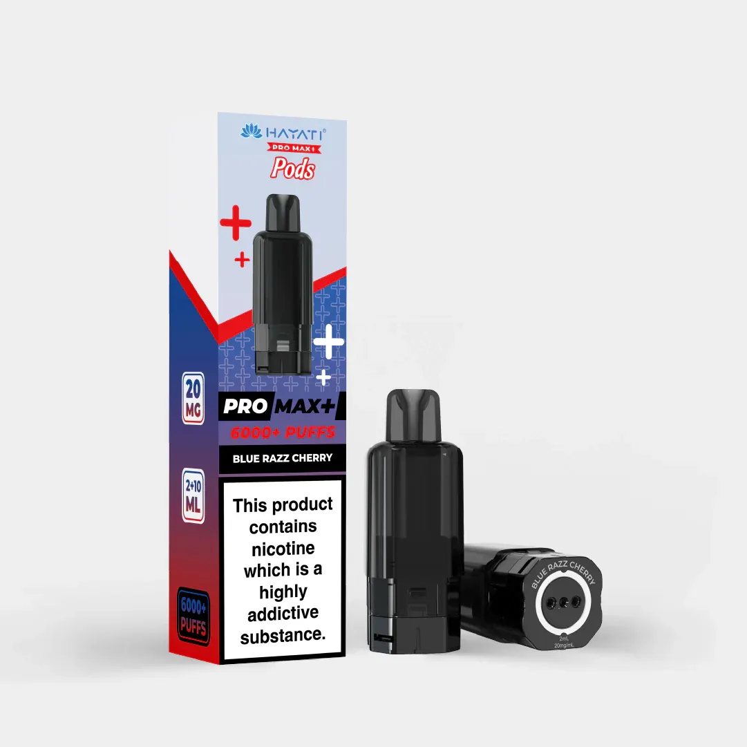 [905915/5] HAYATI PRO MAX+ 6000+ BLUE RAZZ CHERRY PODS