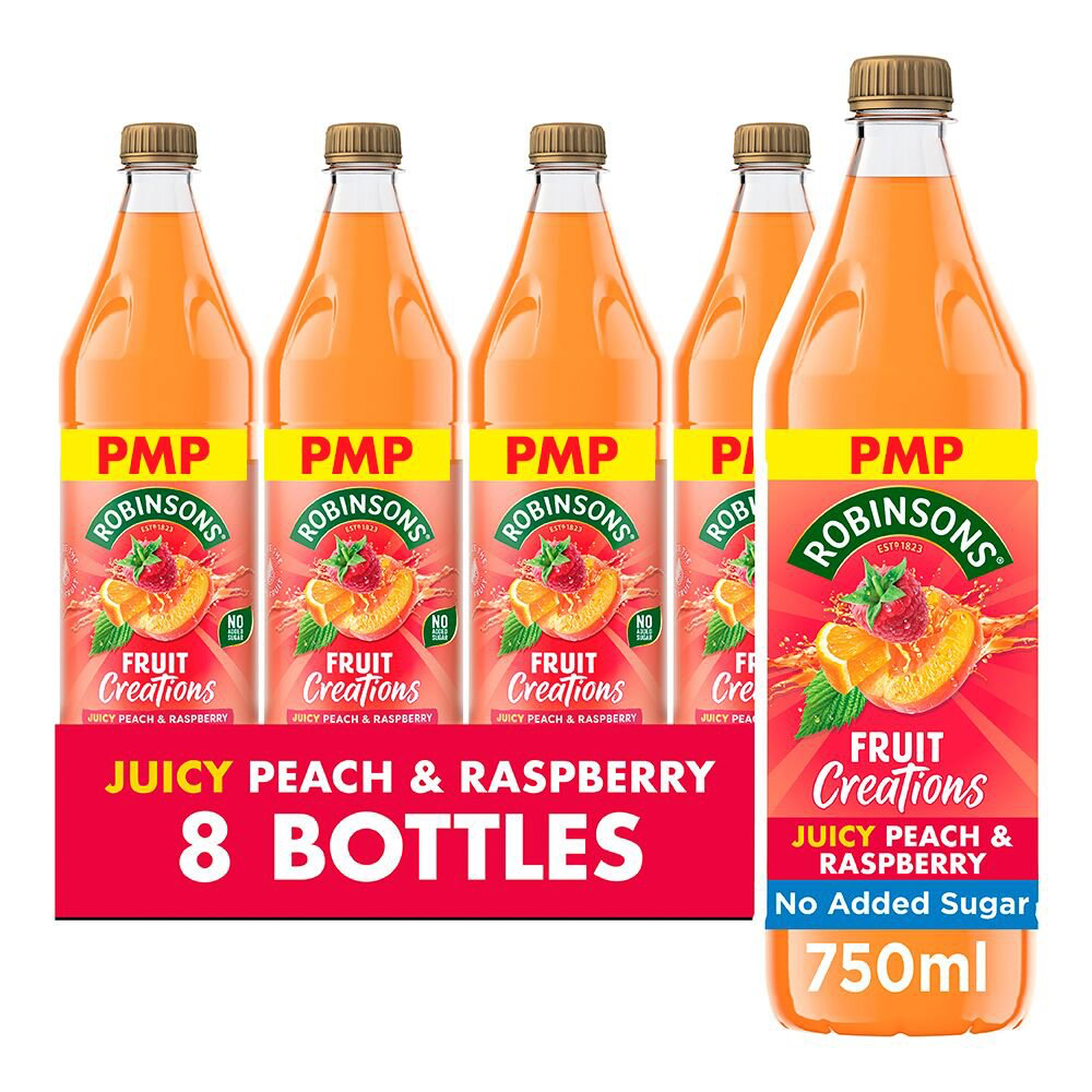 [905945/8] ROBINSONS CREATIONS PEACH & RASPBERRY PM £1.89