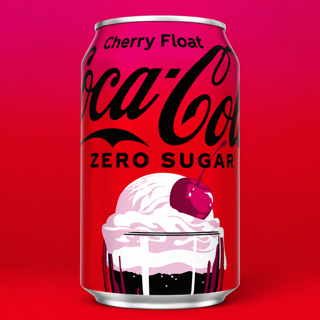 [905948/6] CHERRY COKE FLOAT PLAIN