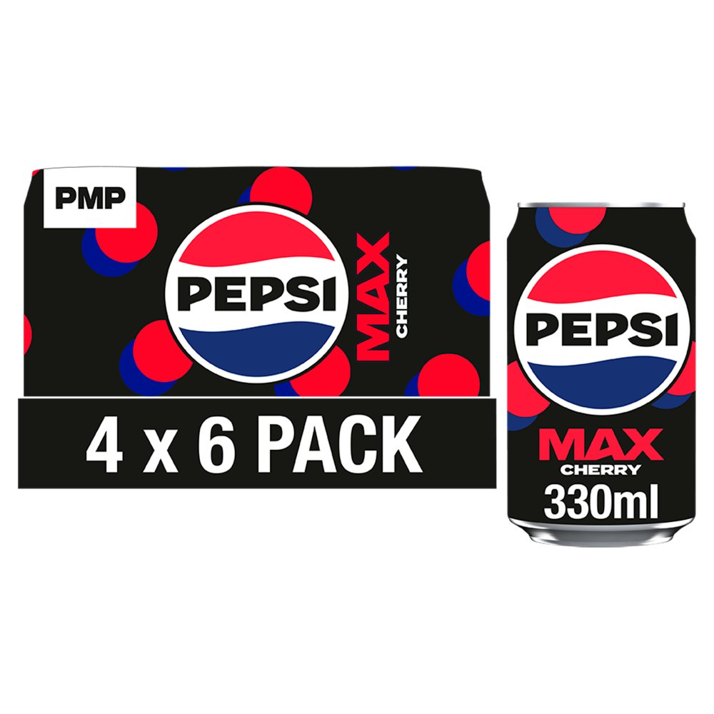 [906000/4] PEPSI MAX CHERRY 6 PACK PMP£3.29
