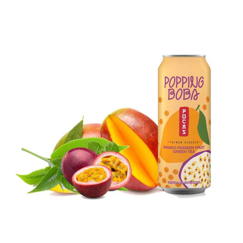 [906016/24] POCAS POPPING BOBA MANGO PASSION FRUIT