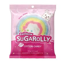 [906026/10] SUGAROLLY RAINBOW LAYERED COTTON CANDY