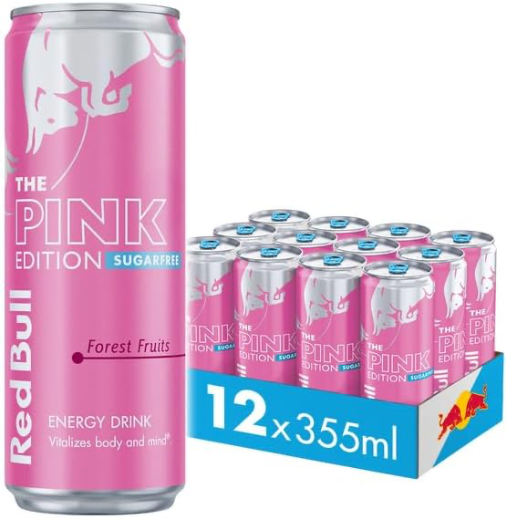 [906069/12] RED BULL SUGAR FREE PINK PMP 1.70